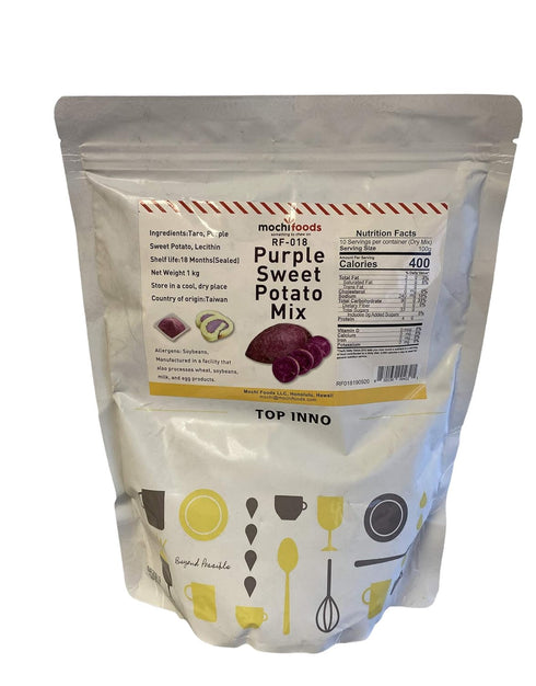 2.2lbs (35.2oz), Purple Sweet Potato Powder, Gluten Gree, Non-GMO, No Preservatives, No Added Sugar, Natural Purple