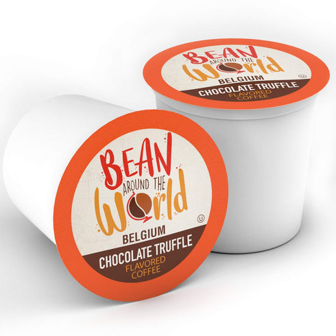 2.0 40 Count (Pack 1) Bean Around The World Flavored Coffee Compatible With Keurig K Cup Brewers, Chocolate Truffle