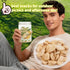 LWWTYKSPL 200g 7.05oz Natural Foods Freeze-Dried Banana Slices, Crispy Ripe Bananas for Energy, Great for Smoothies