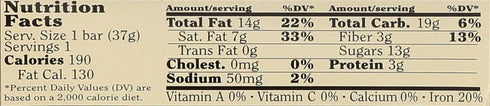 1.3 (Pack 12) Chocolove Chocolate Bar, Almonds & Sea Salt in Dark Chocolate, Ounce