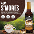 25.4 oz. Syruvia Lavender Syrup, Peanut Butter Cup Syrup & Smores Syrup - fl Premium Coffee Flavoring Syrup. Kosher