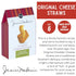 6 oz, Pack 1 J&M Foods Original Cheese Straws, Family Favorite Snacks, Made with Aged Cheddar, Simple Ingredients