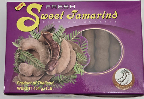 Generic Fresh Sweet Tamarind Premium Quality, (16 oz/1 lb Pack) Product of Thailand