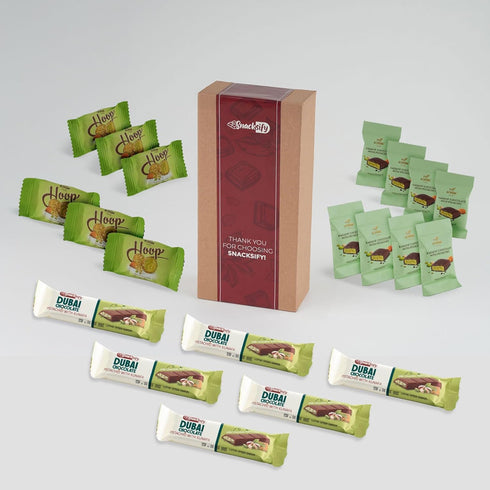 20 count | Mini Dubai chocolate & candy - 6 mini Dubai