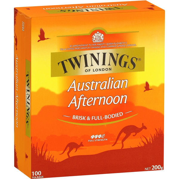 Twinings of London Australian Afternoon Tea - 100 Tea Bags - Full
