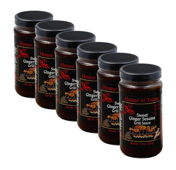 House of Tsang Hibachi Sauce Sweet Ginger - 14 ounce - 6 per case.