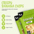 1 lb Oh! Nuts Dried Banana Chips - Sweetened Dehydrated Banana Chips - - Bulk Bag for Snacking and Baking