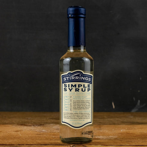 Stirrings 2 Pack Simple Syrup Bitters, 355ml Bottles - Real Ingredients, No Preservatives, Low Calories