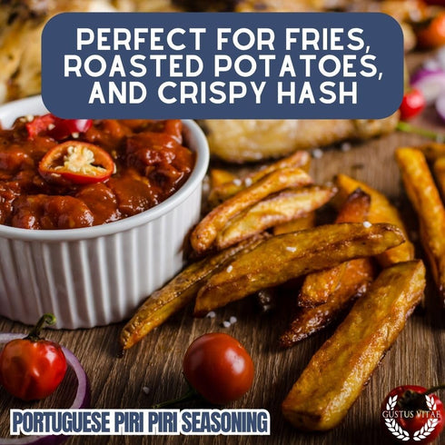 GLP-1 Portuguese Piri Piri Fire Seasoning | Gourmet Spice Blend | Non GMO, All Natural | Handmade in Small Batches