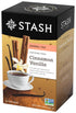 18 Count (Pack 6) 108 Stash Tea Cinnamon Vanilla Herbal Tea - Caffeine Free, Non-GMO Project Verified Premium Tea