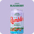 12-Ounce 8-Packs (24 AUTX RAMBLER Sparkling Water, Texas Limestone Mineral Blend, Blackberry Flavor, Cans, Three Cans)