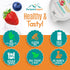 Backpack Yogurt 4 oz. (48 count) , Strawberry - Real Fruit Yogurt - No Fridge Needed - Kosher Certified - Gluten Free
