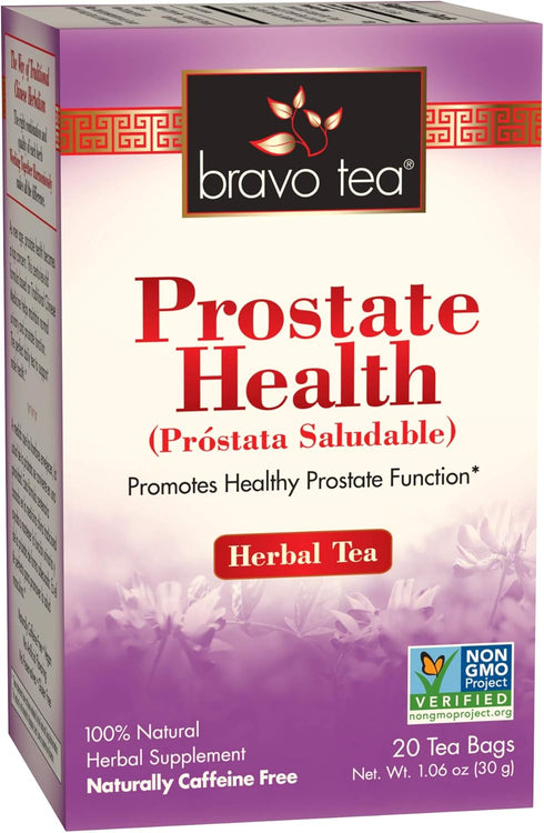 Bravo Tea Prostate Health, Caffeine Free Tea Bags (20 Bags)