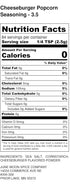 Premium POPCORN SEASONING Variety Pack, 2 Pack, Cheddar Ranch & Cheeseburger Popcorn Seasoning, Crafted in Small Batches