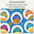Pack Pack (6 Pack) Food Earth Ready to Eat Indian Meals Six Flavor Variety Organic, Microwavable, Premade & Quick Lunch
