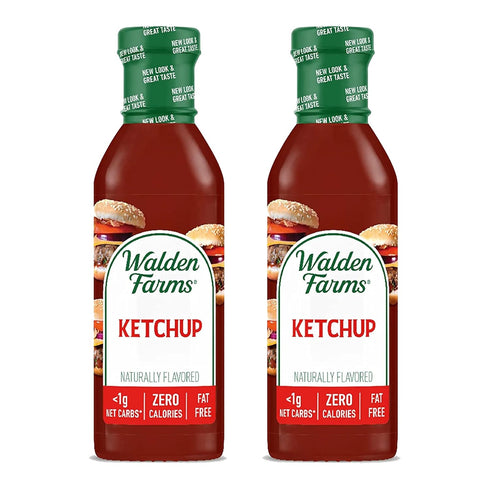Walden Farms Ketchup Zero Calorie, Sugar Free, Keto & No Carb Classic