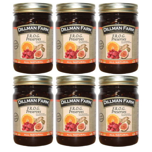Dillman Farm All Natural F.R.O.G. Preserves - Gluten-Free, Non-GMO, Vegan, Kosher, Preservative