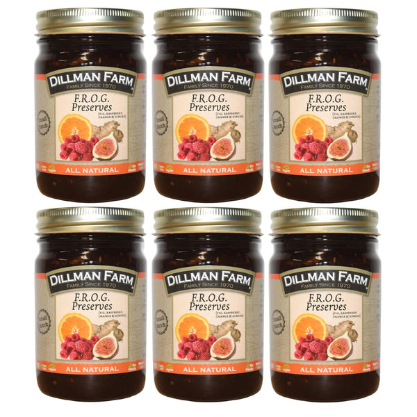 Dillman Farm All Natural F.R.O.G. Preserves - Gluten-Free, Non-GMO, Vegan, Kosher, Preservative