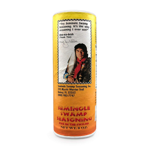 Seminole Swamp Seasoning, Fire in the Swamp, 8 oz Single Shaker