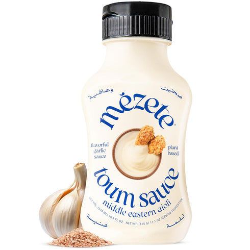 Mezete Preservative-Free Garlic Sauce | TOUM | No Preservatives | Easy Squeeze