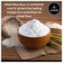 5 lb Naturevibe Botanicals White Rice Flour | Fine Gluten-Free Flour | Non-GMO & Finely Ground | Perfect for Baking