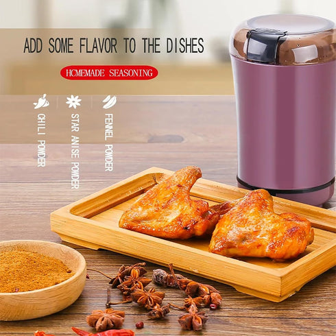 sporful 150W Mini Peanut Butter Machine, Portable Grinder with Transparent Cover for Home Kitchen
