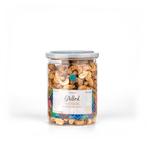 Krok and Krak Firewood Grilled and Salted Cashews (315gr - Plastic Can)