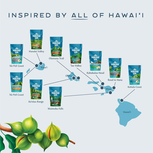 Mauna Loa Premium Roasted Macadamia Nuts, Sea Salt Flavor, 4 Oz