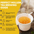 TEAWOO 60 100% Mullein Leaf Tea Bags, From Natural Mullein Leaves for Lungs Health and Respiratory Support
