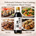 MAJI RICE Kurozu, 30.43 oz Japanese Black Vinegar UCHIBORI Rinkosan Authentic Double Brown Rice Naturally Fermented
