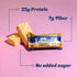 25g 7g 8 Count, Pack Tidetreats Crispy Rice Protein Bars High Protein Snack with Protein, Low Sugar, Fiber, Gluten