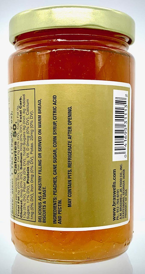 Braswell's Delightful Peach Preserves - Sweet and Flavorful