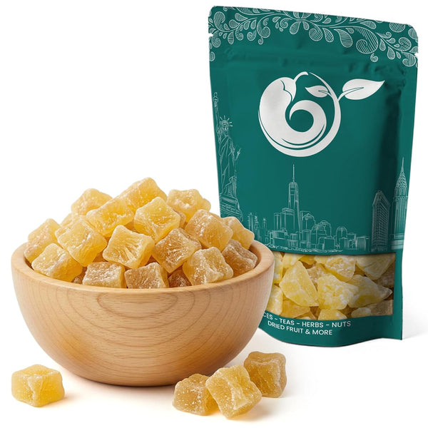NY Spice Shop Dried Pineapple Diced - 5 Pound Tropical Pineapples Dried