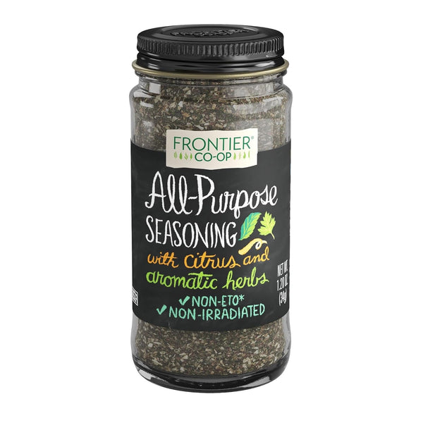 Frontier Co-op All-Purpose Seasoning, Onion, Parsley, Basil, Lemon Peel, Thyme, Garlic and