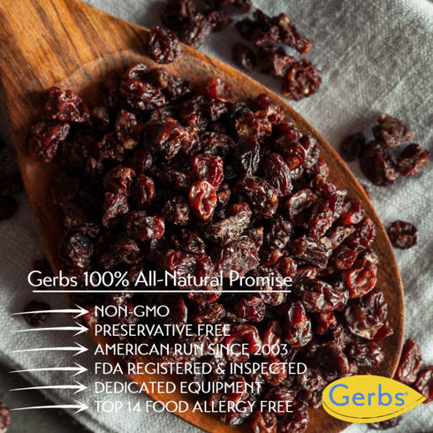 1 lb. 14 Gerbs Dried Zante Currants | Unsulfured, No Artificial Additives, Resealable Bag | Naturally Bold & Sweet