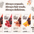 55% 6 Pack Theo Chocolate Salted Toffee Organic Dark Chocolate Bar, Cacao, | Fair Trade