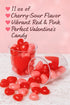 (11 oz) Red Heart-Shaped Jelly Beans Sweet & Sour Valentines Candy Party Favors & Wedding Treats