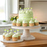 LcingTify 30 Summer PCS Mushroom Cupcake Toppers Green Foam Mushroom Cupcake Picks Mini Mushroom Theme Birthday Party