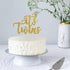 Gold Glitter Cake Topper It's Twins for Baby Shower, Gender Reveal, 1st Birthday Party Decorations, 6 Months