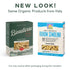 16 Oz, 3 Pack Bionaturae Rigatoni Pasta Noodles - Durum Semolina Pasta, Kosher, High Protein, Non-GMO Verified, USDA