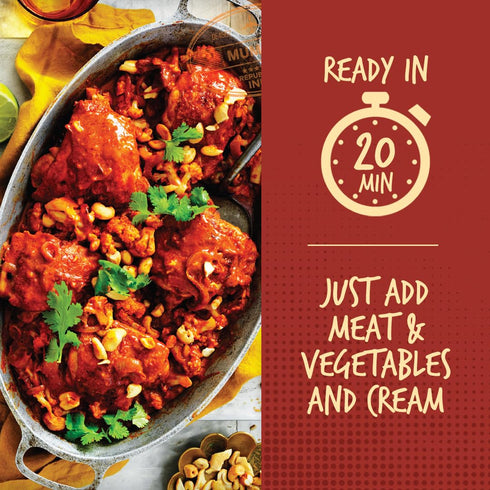 Simmer 13.2 oz (Pack 6) Passage to India Butter Chicken Sauce - Authentic Indian Food Flavor - Sauce - Convenient Meal