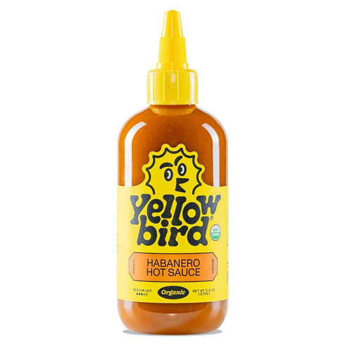 Organic Habanero Hot Sauce by Yellowbird - Organic Hot Sauce with Habanero