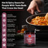 Jungle Kitchen Spicy Crunchy Garlic Chili Oil - Vegan & Gluten-Free, 6oz Spicy Chili Crisp