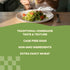 12oz (Pack 6) Al Dente Spinach Fettuccine All-Natural, Hand-Crafted Egg Pasta. Delicious and Versatile - Classic Pasta