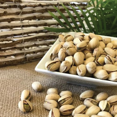 (14oz Germack - Extra Fancy California Pistachio Nuts - In-Shell - Roasted and Salted Jar)