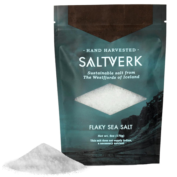Saltverk Sea Salt - Gourmet, Icelandic, Hand Harvested and Sustainably Made -