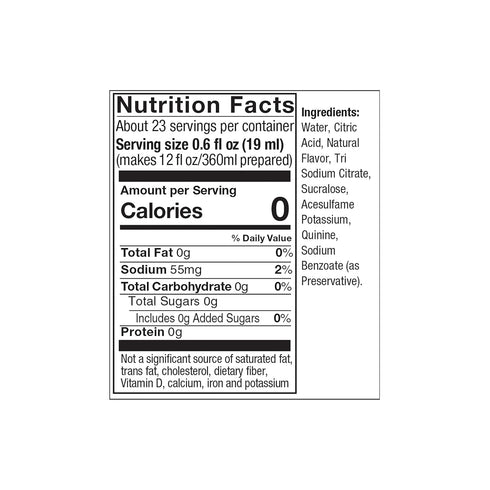 440ml 3 Pack, 14.8 Oz SodaStream Diet Tonic, Fl