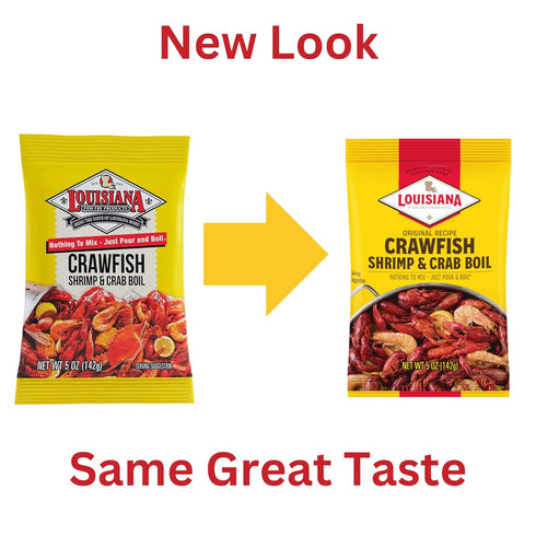 Louisiana Boil Crwfsh Crab Shrimp, 5 Oz (Pack of 4)