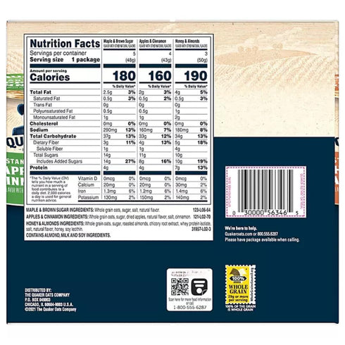 Generic Pack, 12 Count (1.69 12 Count (1 Pack)) Instant Oatmeal Express Cups, Variety Ounce