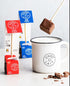 Generic 1.16 oz.X 2 Mo Me Choc & Lait Hot Chocolate Sticks DARK CHOCOLATE Gift Wrapped